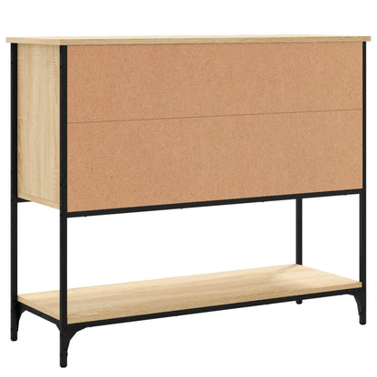 Credenza Rovere Sonoma 100x36x85 cm in Legno Multistrato - homemem39