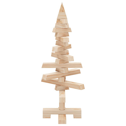 | Albero di Natale in legno | naturale 60 cm Legno di pino massello | homemem39