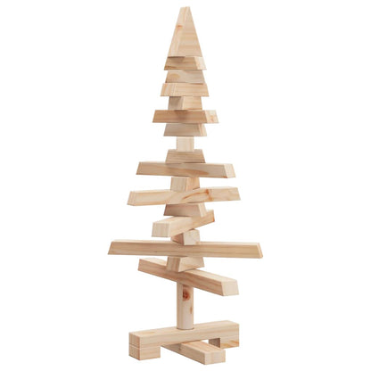 | Albero di Natale in legno | naturale 60 cm Legno di pino massello | homemem39