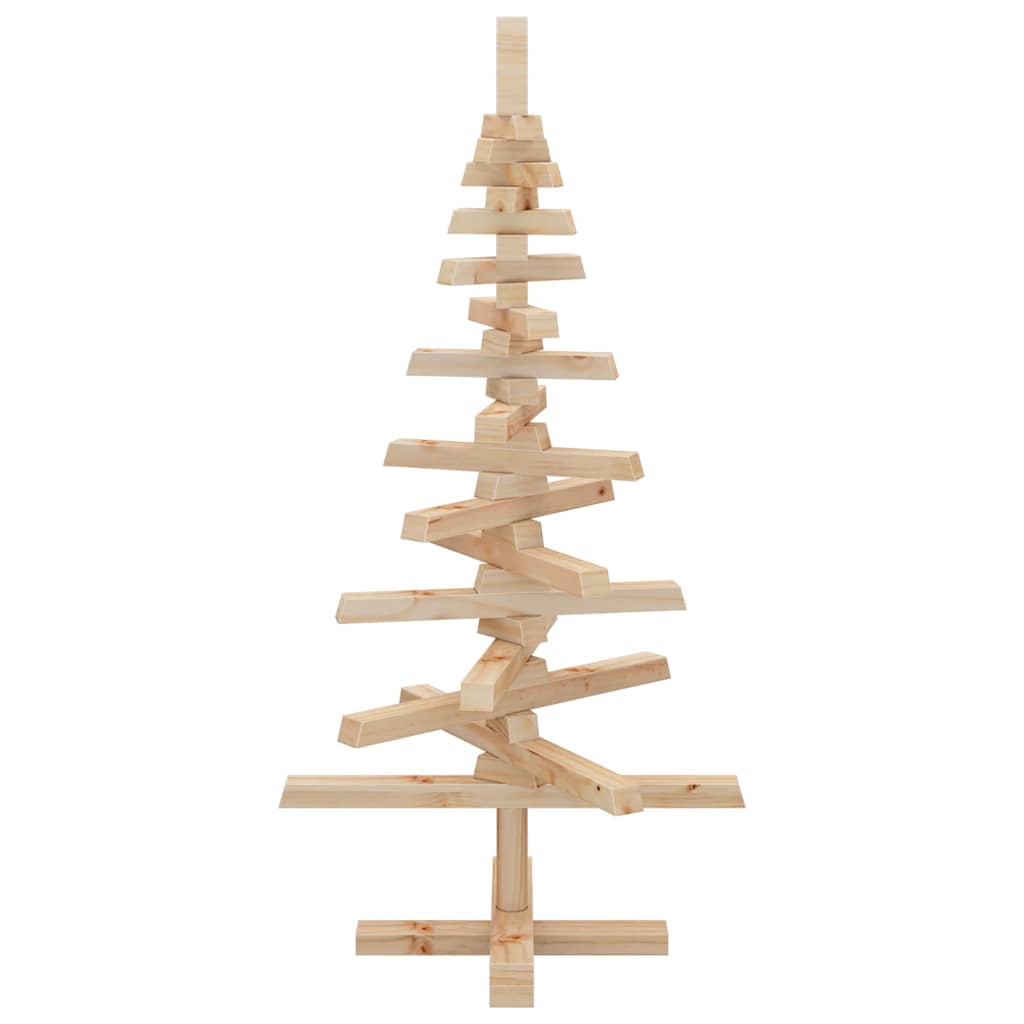 | Albero di Natale in legno | naturale 90 cm Legno di pino massello | homemem39