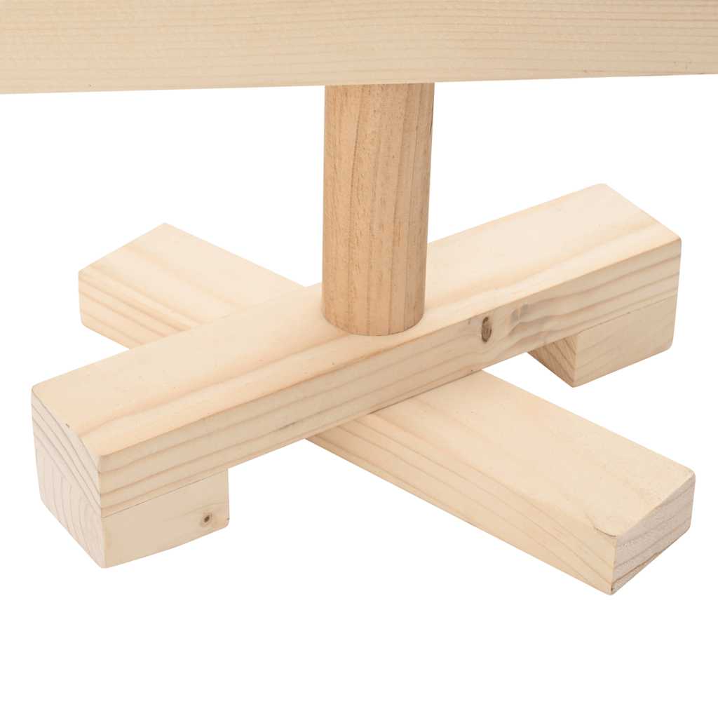 | Albero di Natale in legno | naturale 90 cm Legno di pino massello | homemem39