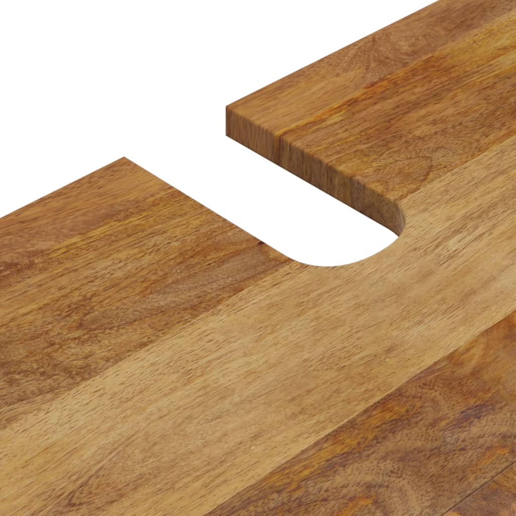 Set Mobili da Bagno 2pz in Legno Massello di Mango | homemem39