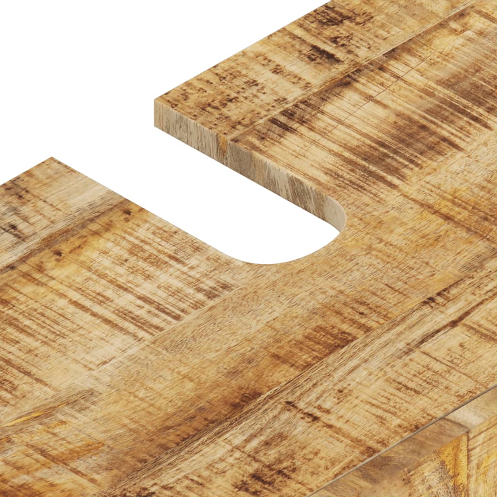 Set Mobili da Bagno 3pz in Legno Massello di Mango | homemem39