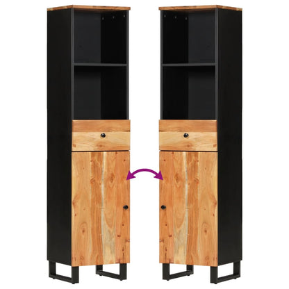 Set Mobili da Bagno 3pz in Legno Massello di Acacia | homemem39