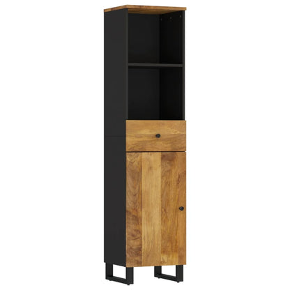 Set Mobili da Bagno 3pz in Legno Massello di Mango | homemem39