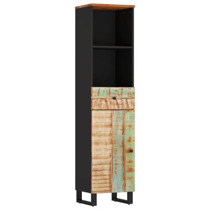 Set Mobili da Bagno 5 pz in Legno Massello di Recupero | homemem39