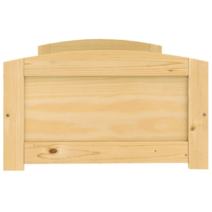 Dormeuse 2 Cassetti 90x200 cm Legno Massello Pino IRUN - homemem39