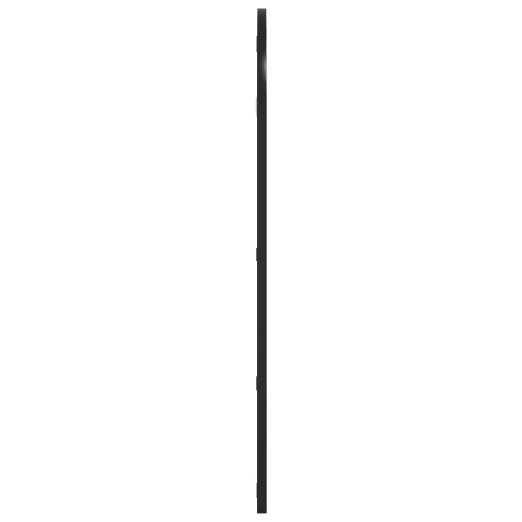 Specchio da Parete Nero 40x80 cm Arco in Ferro | homemem39
