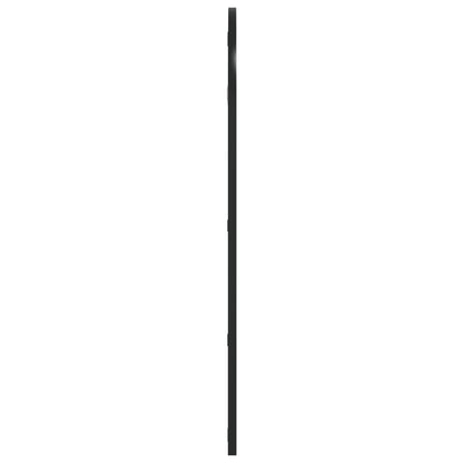 Specchio da Parete Nero 40x80 cm Arco in Ferro | homemem39