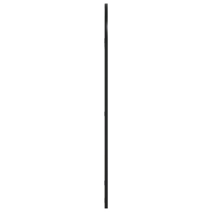 Specchio da Parete Nero 50x100 cm Arco in Ferro | homemem39