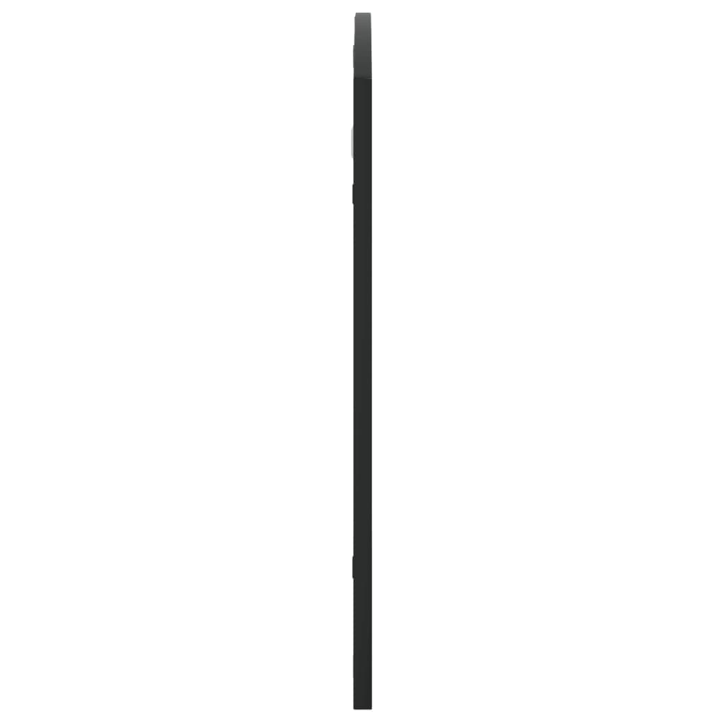 Specchio da Parete Nero 100x60 cm Arco in Ferro | homemem39
