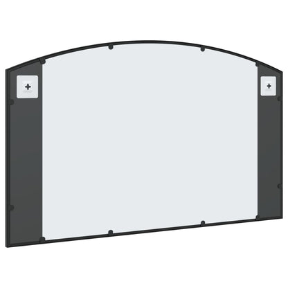 Specchio da Parete Nero 100x60 cm Arco in Ferro | homemem39