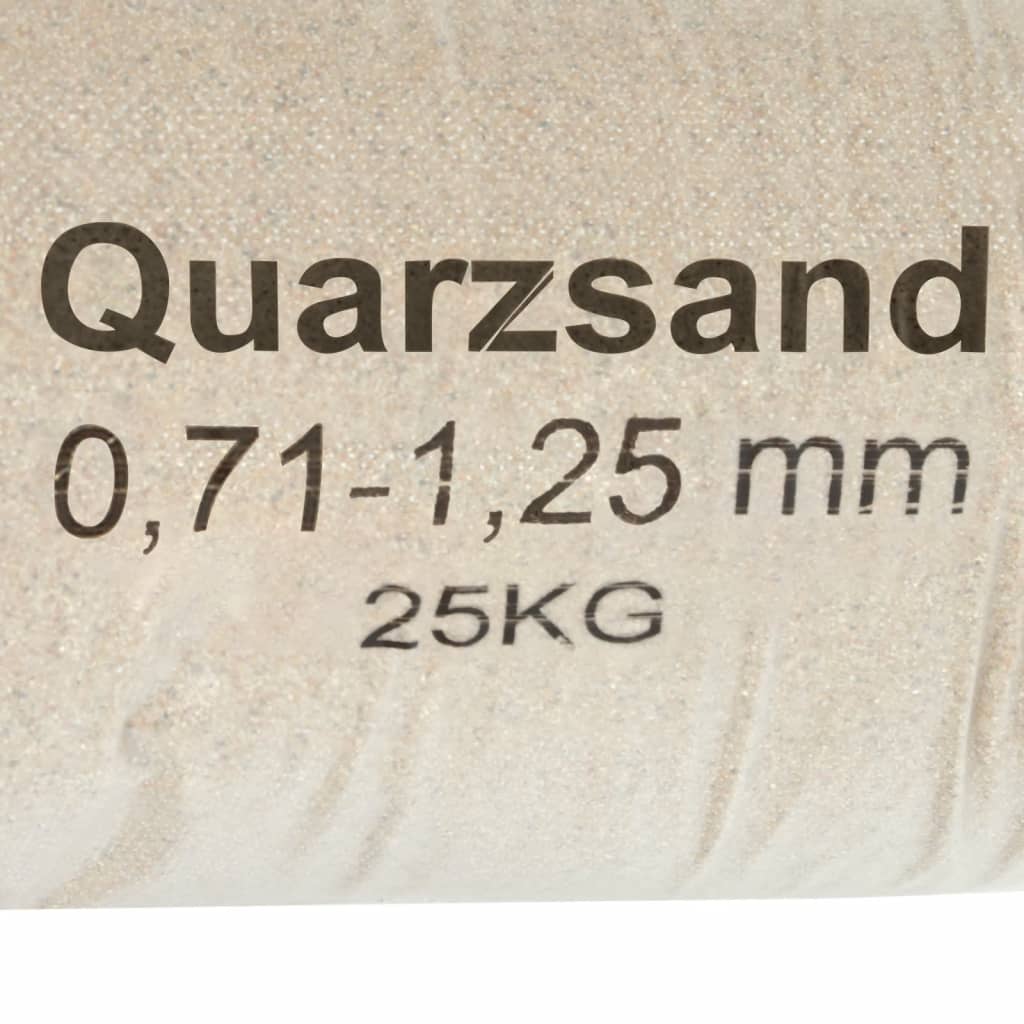 Sabbia Filtrante 25 kg 0,71-1,25 mm | homemem39