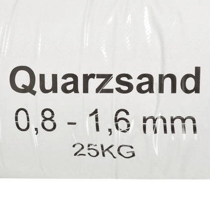 Sabbia Filtrante 25 kg 0,8-1,6 mm | homemem39