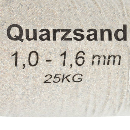 Sabbia Filtrante 25 kg 1,0-1,6 mm | homemem39