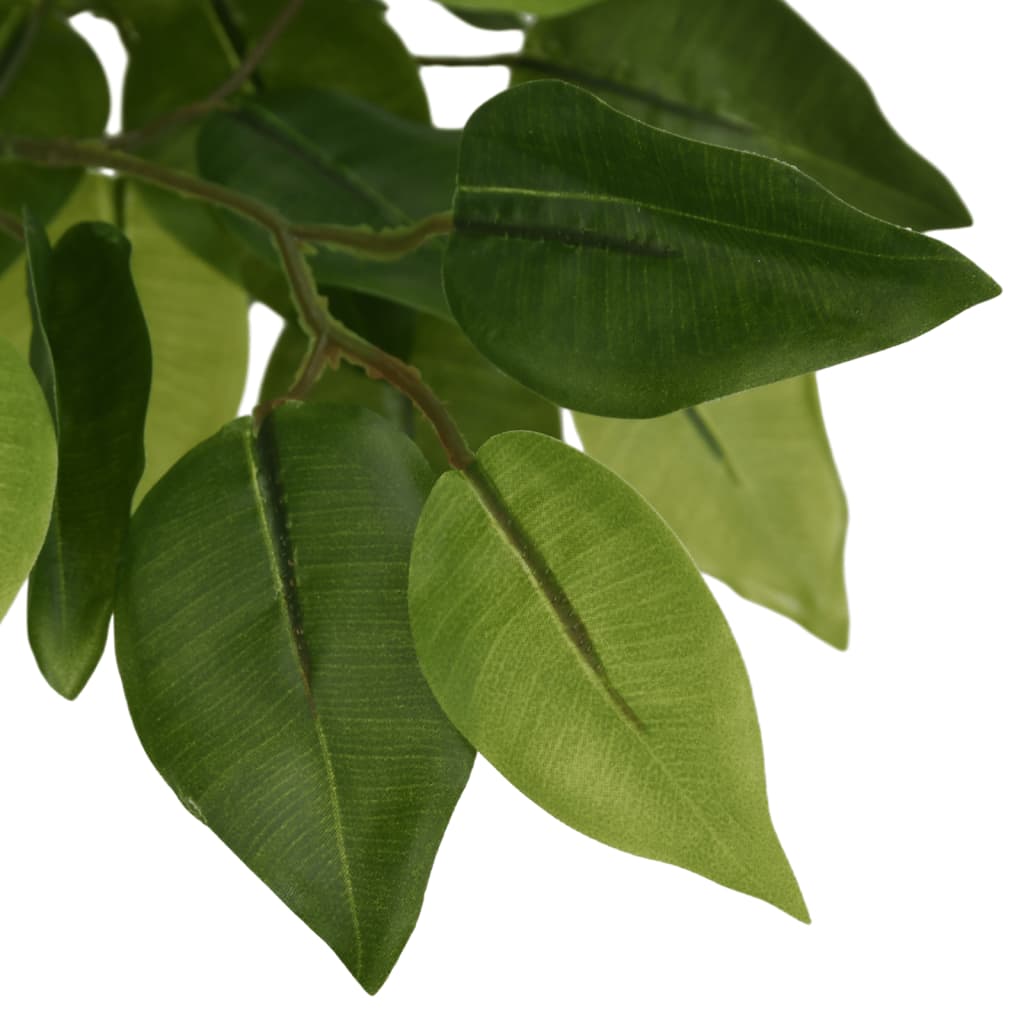 Albero di Ficus Artificiale 630 Foglie 120 cm Verde | homemem39
