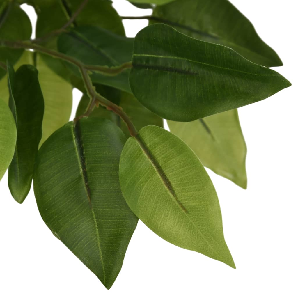 Albero di Ficus Artificiale 1260 Foglie 200 cm Verde | homemem39