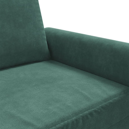 Poltrona Verde Scuro 60 cm Velluto