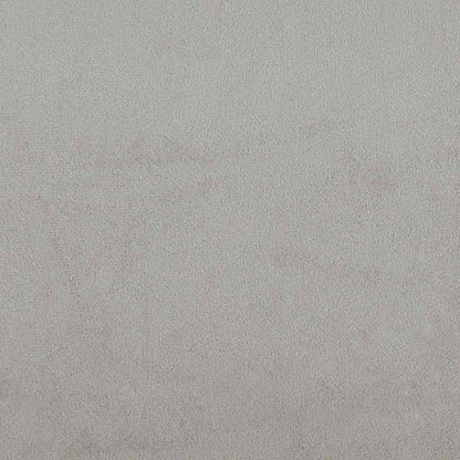 Divano a 2 Posti Grigio Chiaro 140 cm in Velluto
