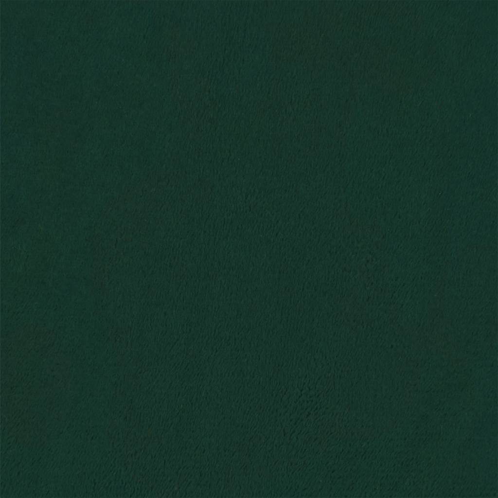 Divano a 3 Posti Verde Scuro 180 cm in Velluto