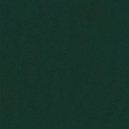 Divano a 3 Posti Verde Scuro 180 cm in Velluto