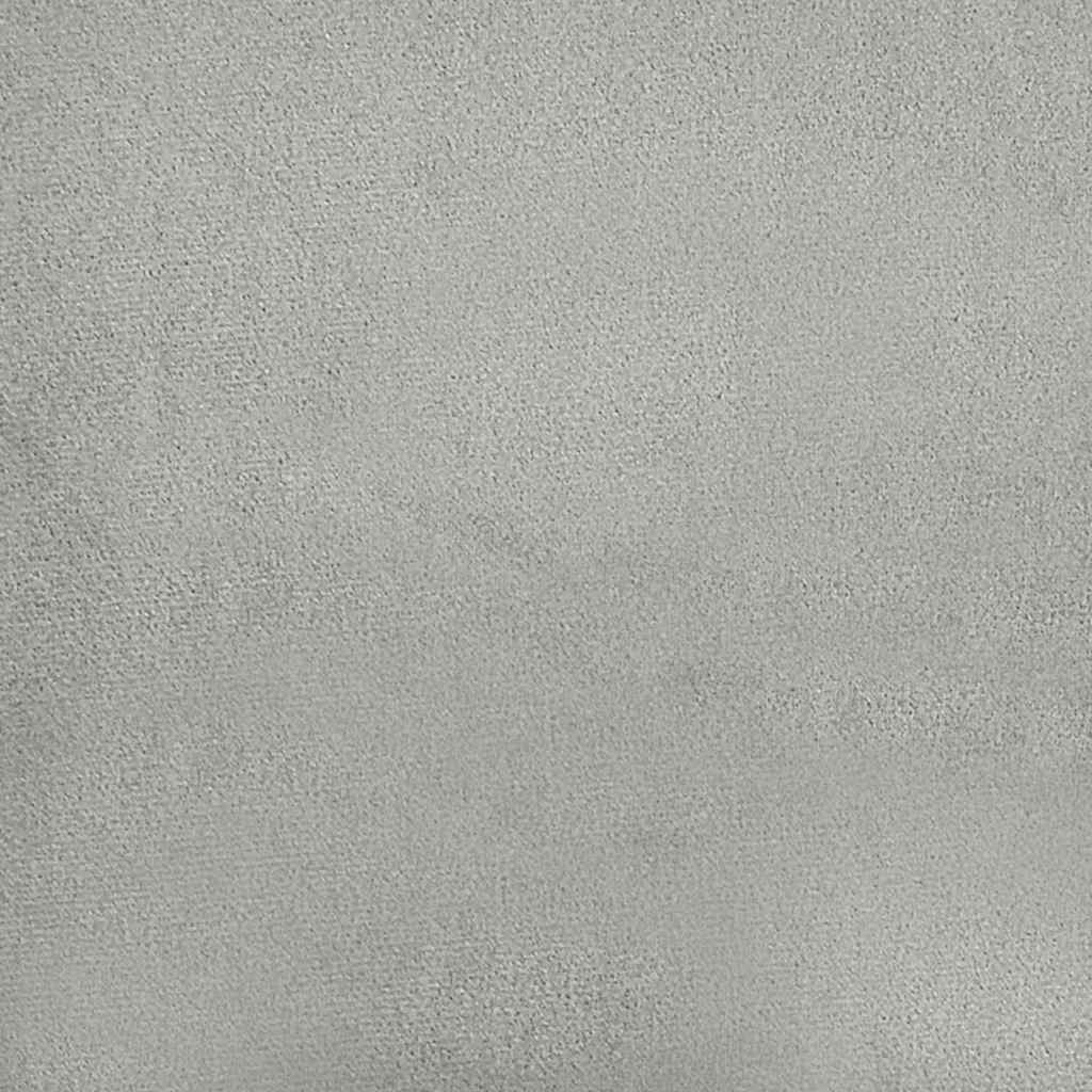 Poltrona Grigio Chiaro 60 cm in Tessuto Microfibra | homemem39