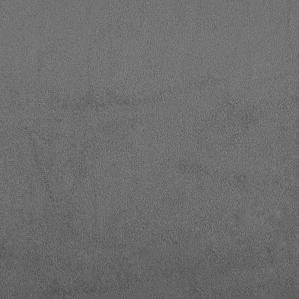Poltrona Grigio Scuro 60 cm in Tessuto Microfibra