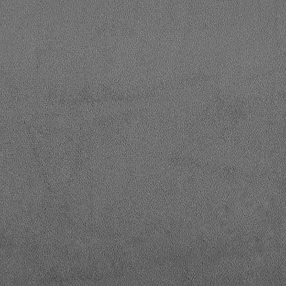 Poltrona Grigio Scuro 60 cm in Tessuto Microfibra