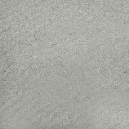 Divano a 2 Posti Grigio Chiaro 140 cm in Tessuto Microfibra | homemem39