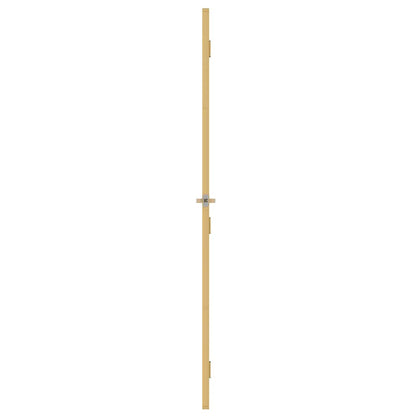 Porta Interni Sottile Oro 76x201,5cm Vetro Temperato Alluminio | homemem39