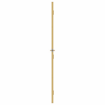 Porta Interni Sottile Oro 83x201,5cm Vetro Temperato Alluminio | homemem39