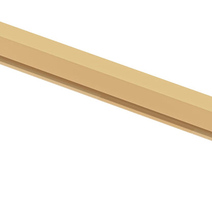 Porta Interni Sottile Oro 83x201,5cm Vetro Temperato Alluminio | homemem39