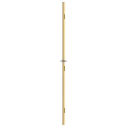 Porta Interni Sottile Oro 102,5x201,5 Vetro Temperato Alluminio | homemem39