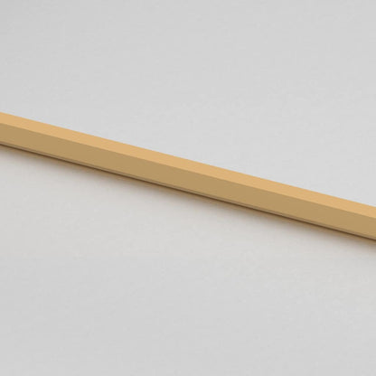 Porta Interni Sottile Oro 83x201,5cm Vetro Temperato Alluminio | homemem39