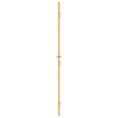 Porta Interni Sottile Oro 93x201,5cm Vetro Temperato Alluminio | homemem39