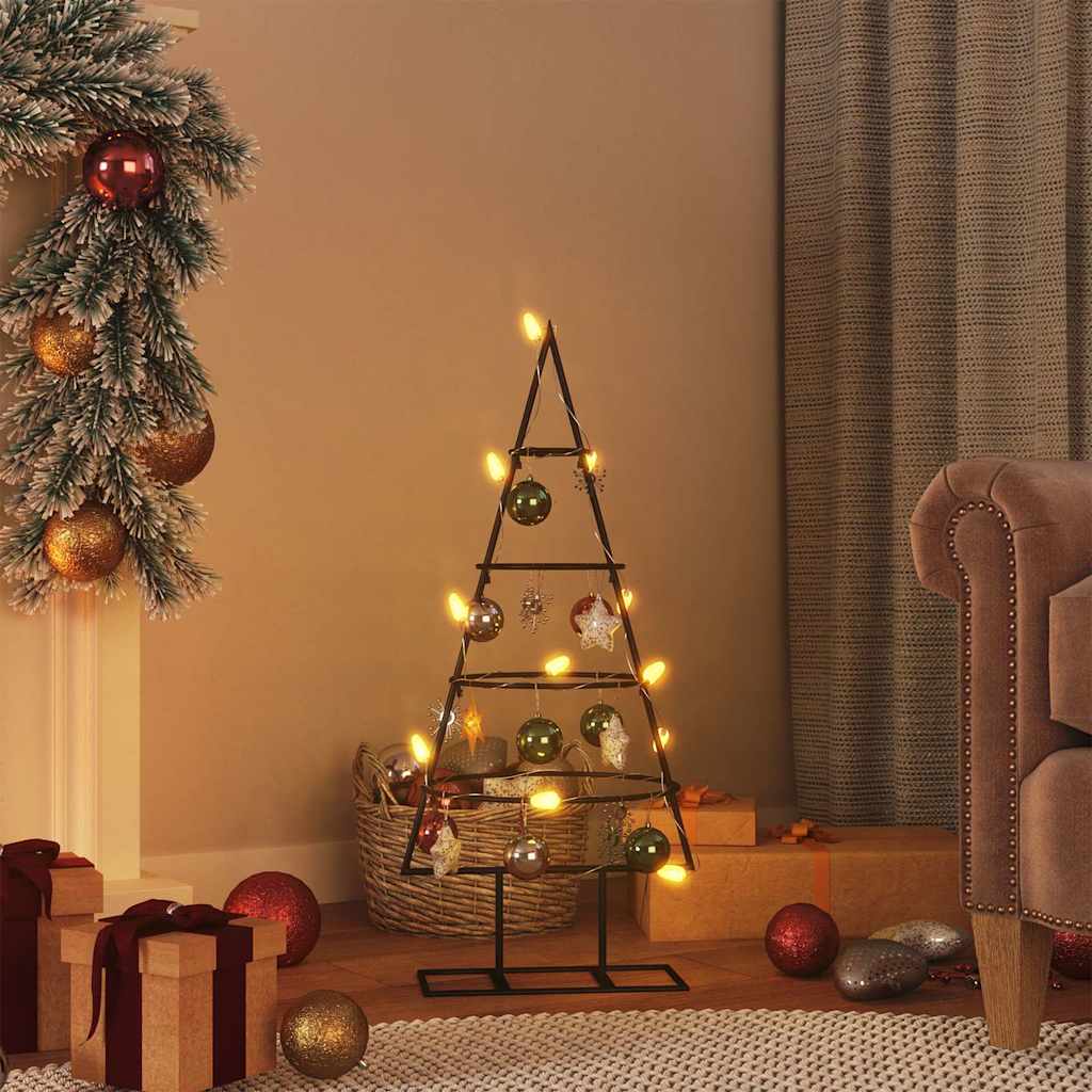 | Albero di Natale in metallo | 60 cm Acciaio Verniciato a Polvere | homemem39