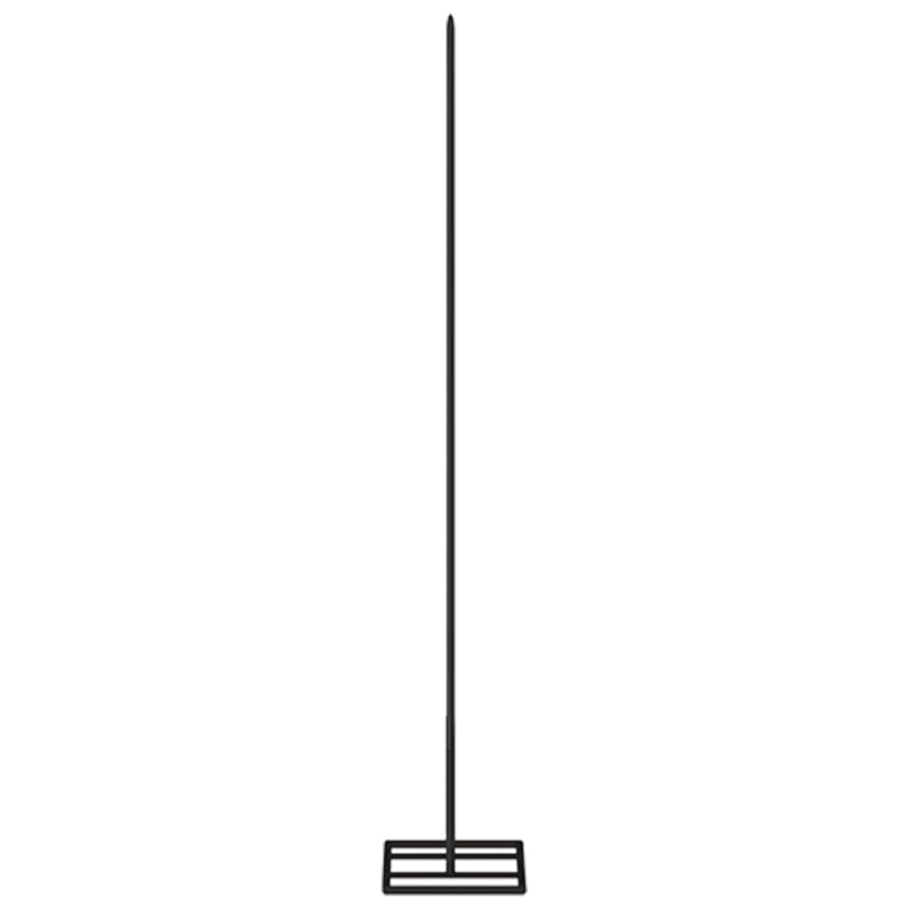 Albero di Natale Decorativo in Metallo Nero 60 cm | homemem39