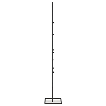 Albero di Natale Decorativo in Metallo Nero 60 cm - homemem39