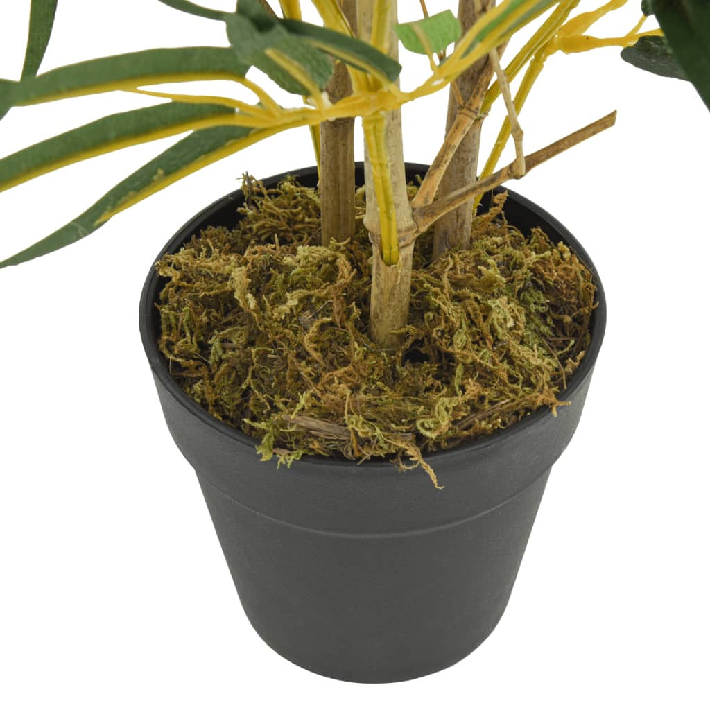 Albero Bambù Artificiale 368 Foglie 80 cm Verde | homemem39