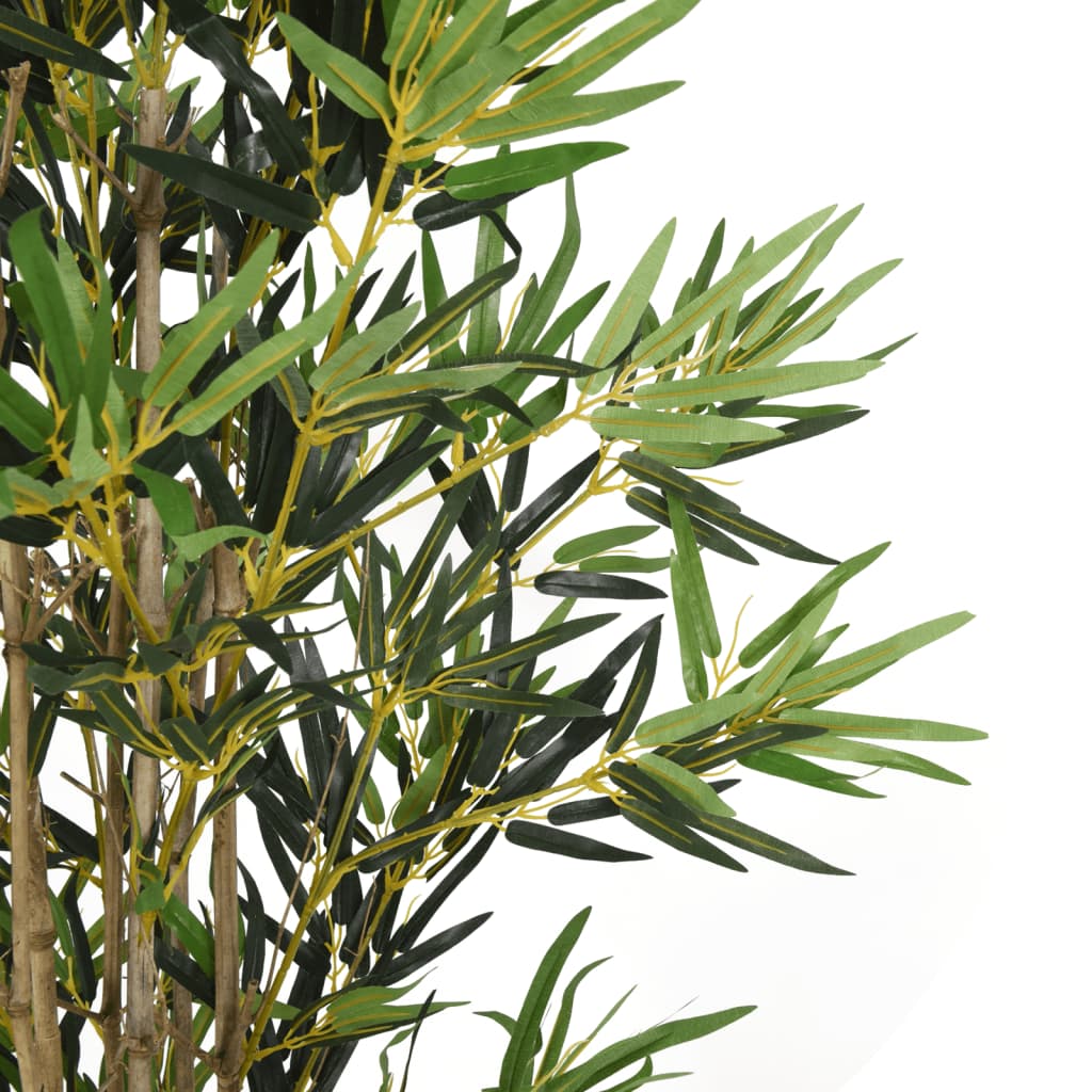 Albero Bambù Artificiale 1380 Foglie 200 cm Verde | homemem39