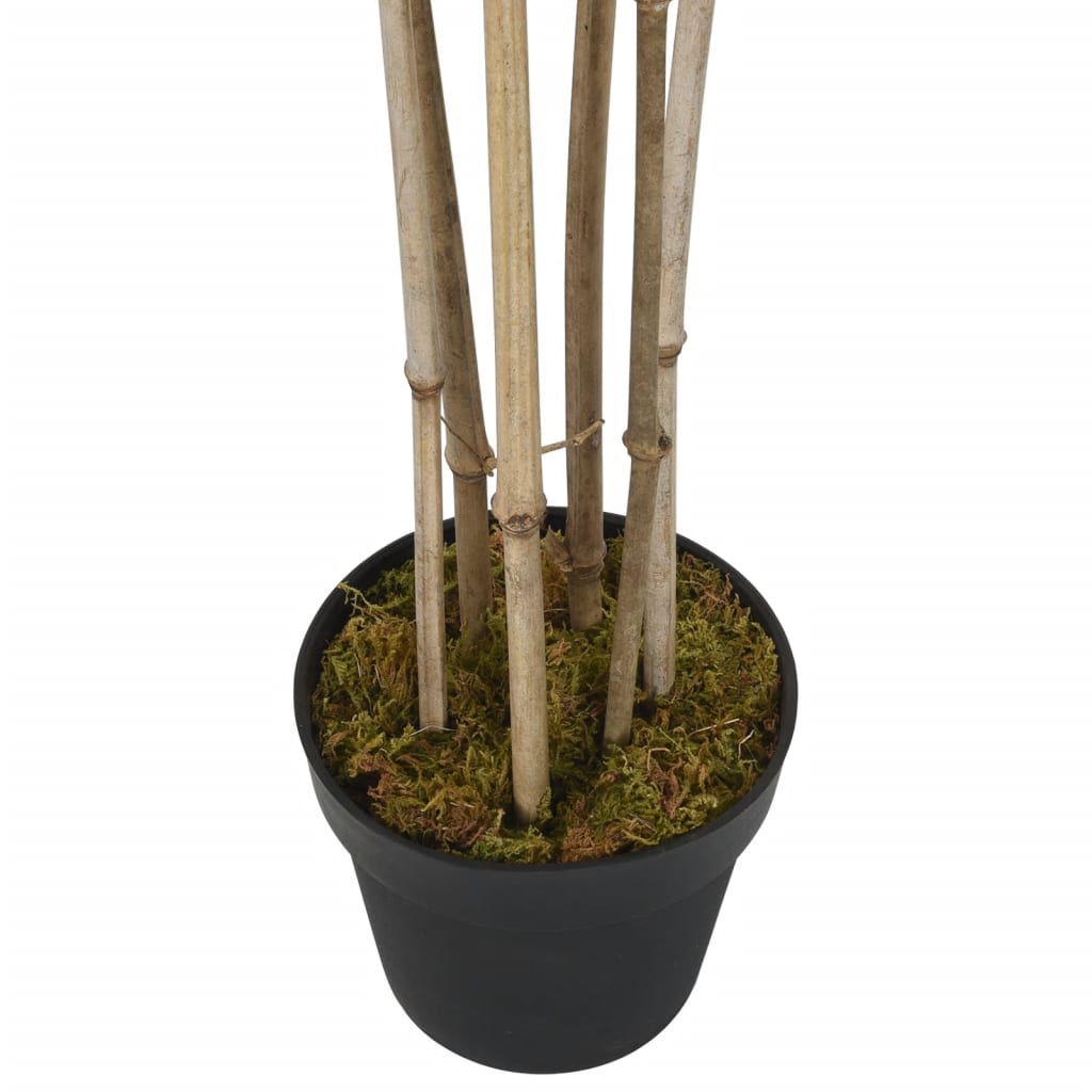 Albero Bambù Artificiale 1380 Foglie 200 cm Verde | homemem39