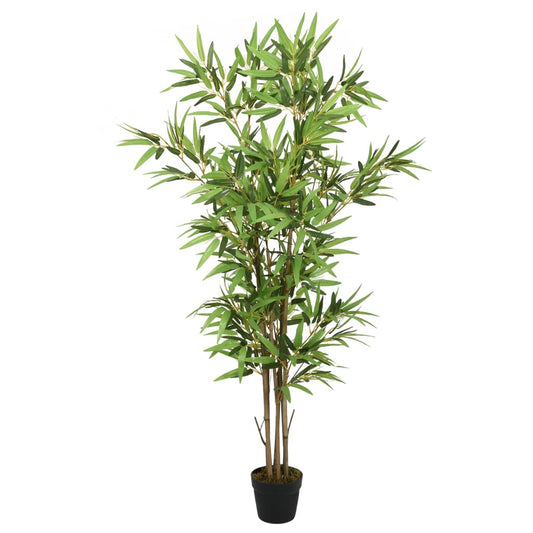 Albero Bambù Artificiale 368 Foglie 80 cm Verde - homemem39