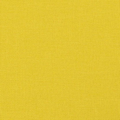 Poltrona Giallo Chiaro 60 cm in Tessuto - homemem39