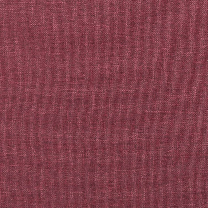 Poltrona Rosso Vino 60 cm in Tessuto - homemem39