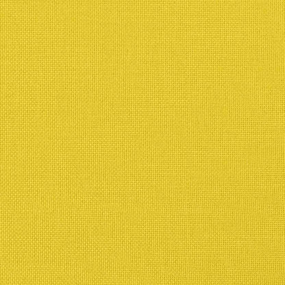 Divano a 2 Posti Giallo Chiaro 120 cm in Tessuto | homemem39