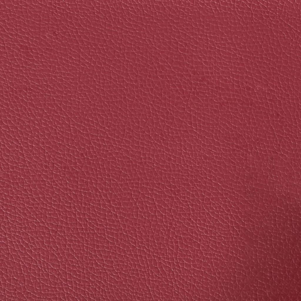 Poltrona Rosso Vino 60 cm in Similpelle