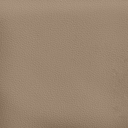 Divano a 2 Posti Cappuccino 140 cm in Similpelle