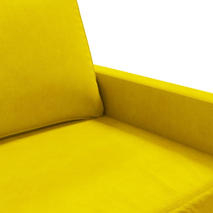 Poltrona Giallo 60 cm Velluto