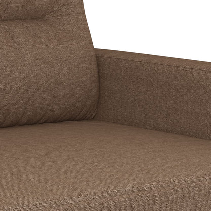 Brown 2 Seater Sofa 140 cm in Fabric