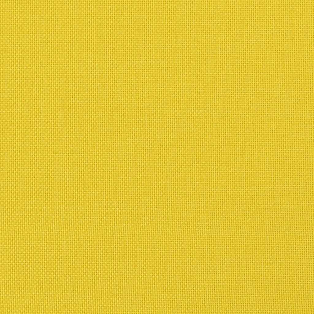 Poltrona Giallo Chiaro 60 cm in Tessuto | homemem39